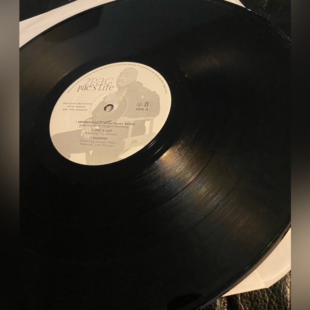2Pac PAC's Life RARE!! 2 Promo Record Set Excellent Condition clean version - Picture 11 of 12